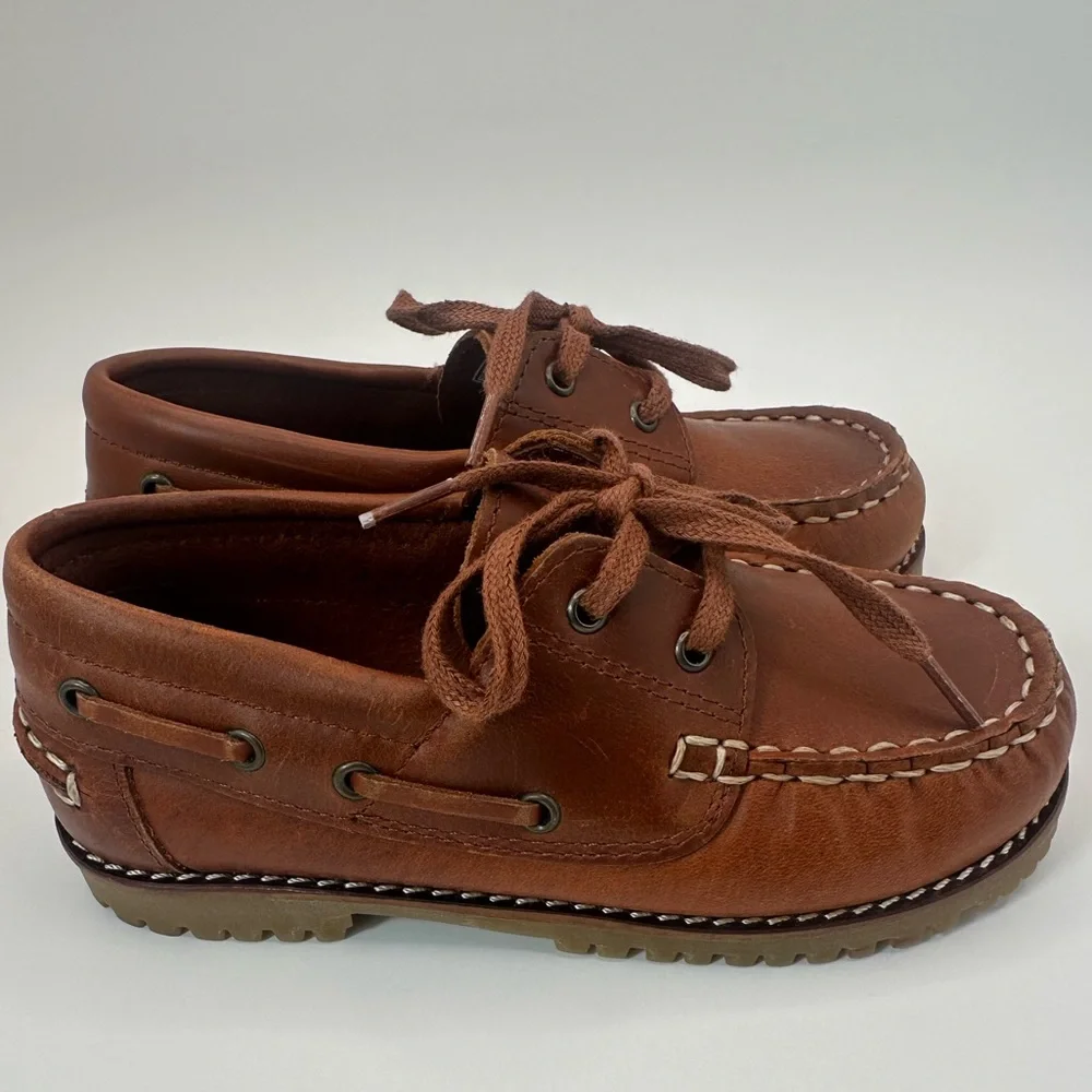 Zara Kids Brown Moccasins